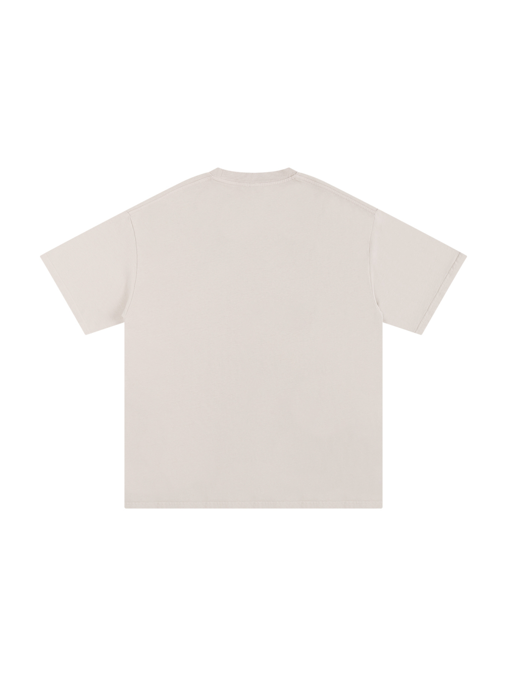 Streetwear Unisex Earth Tone Loose Fit FOG T-Shirt | HugePOD-2